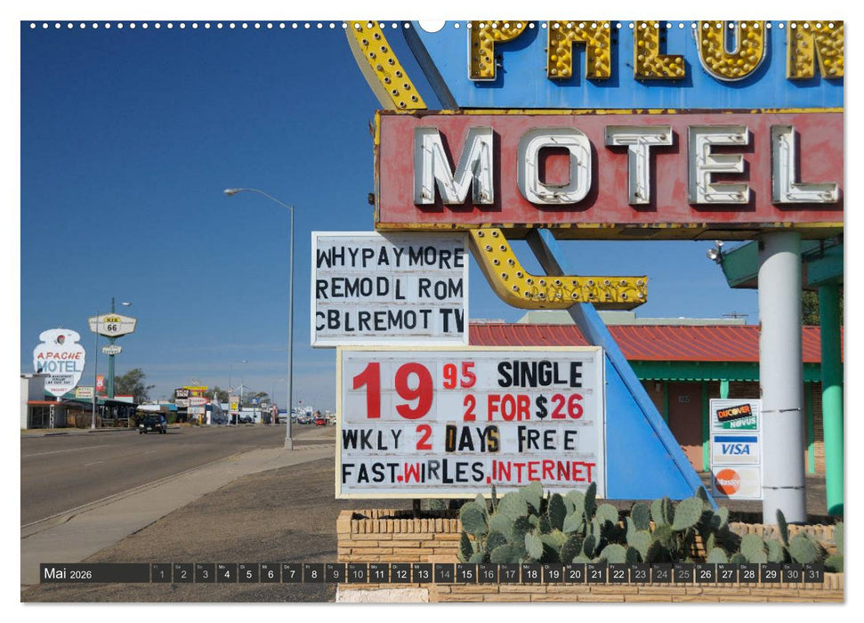 Route 66 (CALVENDO Premium Wandkalender 2026)