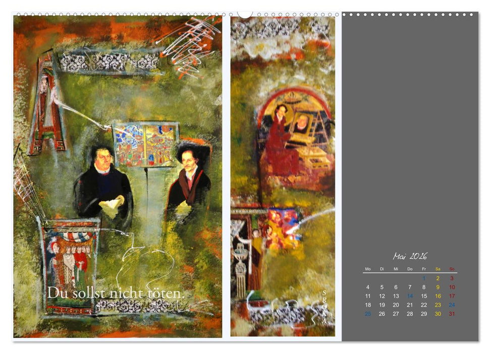 Luther im Netz (CALVENDO Premium Wandkalender 2026)