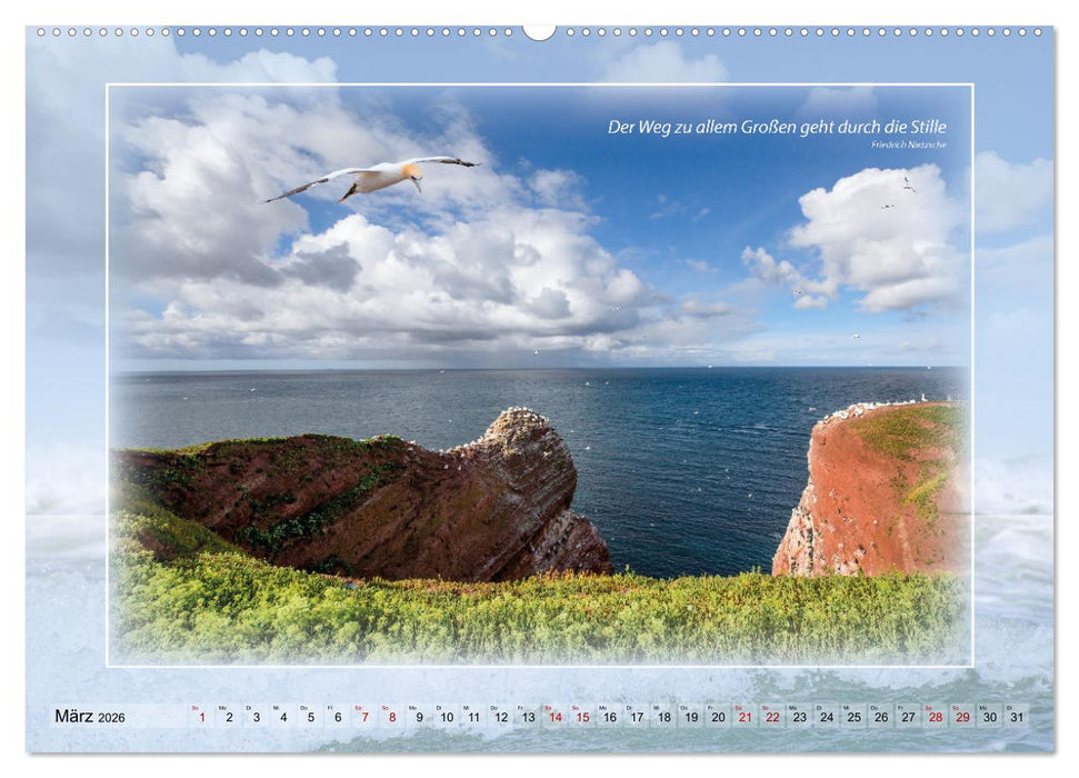 Insel Gedanken (CALVENDO Premium Wandkalender 2026)