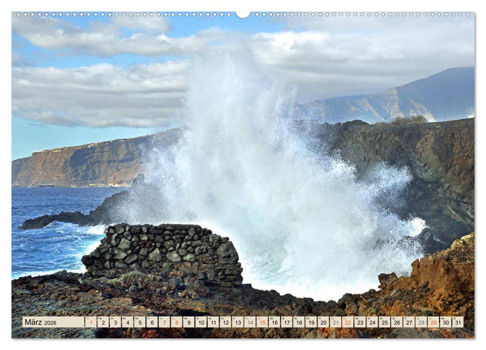 Magic Moments - LA PALMA (CALVENDO Premium Wandkalender 2026)