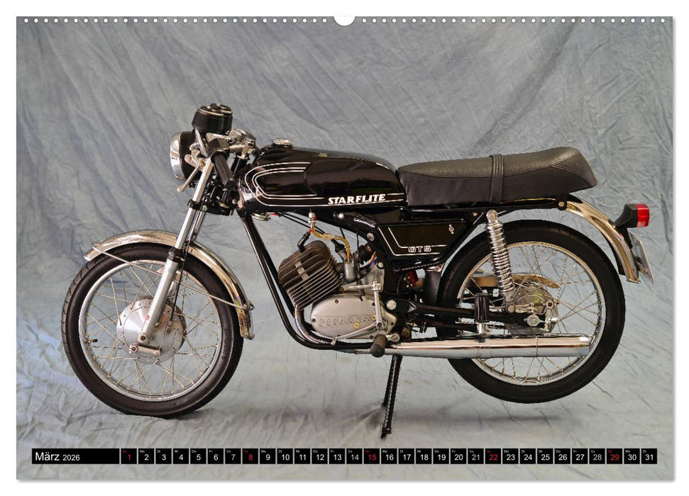 Starflite verkannte Moped Schönheiten (CALVENDO Premium Wandkalender 2026)