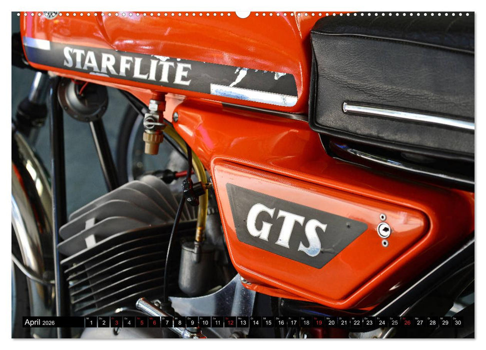 Starflite verkannte Moped Schönheiten (CALVENDO Premium Wandkalender 2026)