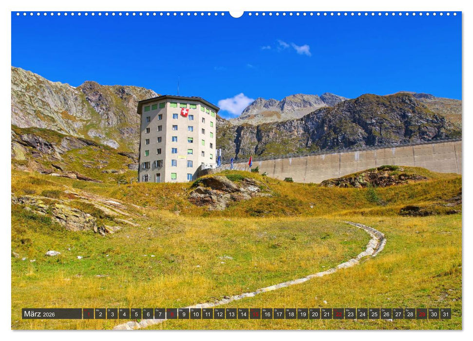 Tessiner Alpen - Hoch über dem Bavonatal (CALVENDO Wandkalender 2026)