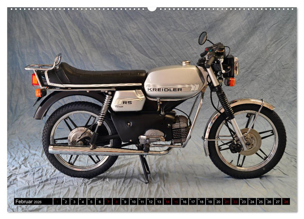 Kleinkrafträder (CALVENDO Premium Wandkalender 2026)