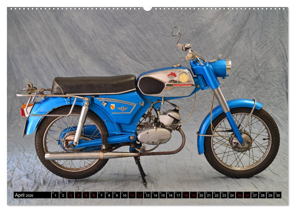 Kleinkrafträder (CALVENDO Premium Wandkalender 2026)