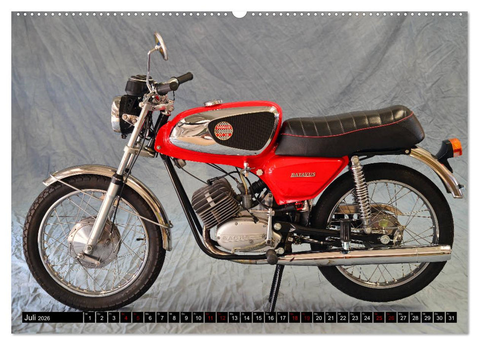 Kleinkrafträder (CALVENDO Premium Wandkalender 2026)
