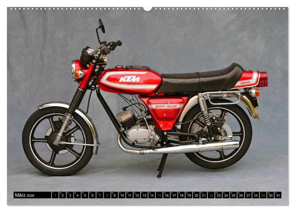 Mein Moped Kalender (CALVENDO Premium Wandkalender 2026)