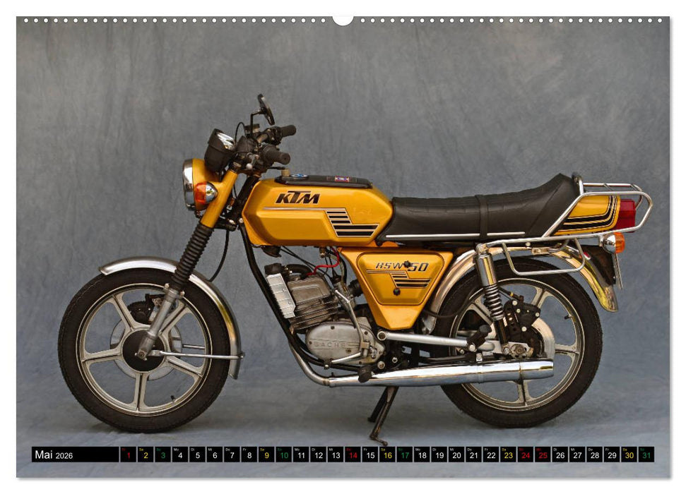 Mein Moped Kalender (CALVENDO Premium Wandkalender 2026)