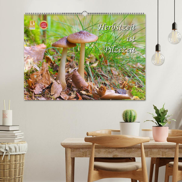 Herbstzeit ist Pilzezeit (CALVENDO Wandkalender 2026)