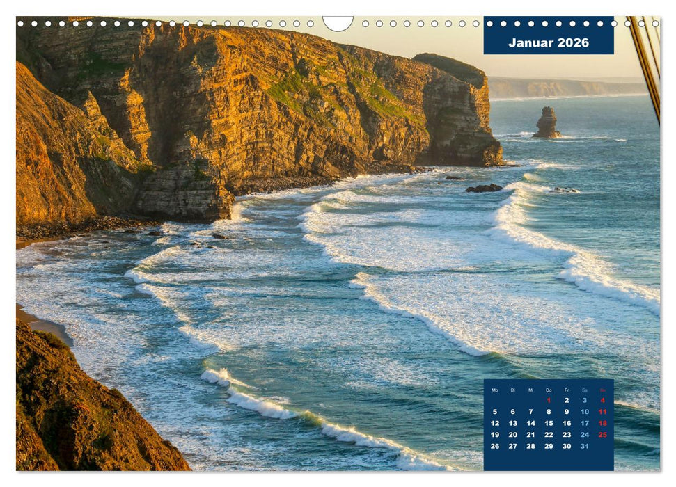 Portugal - Entlang der Küsten des Südens (CALVENDO Wandkalender 2026)
