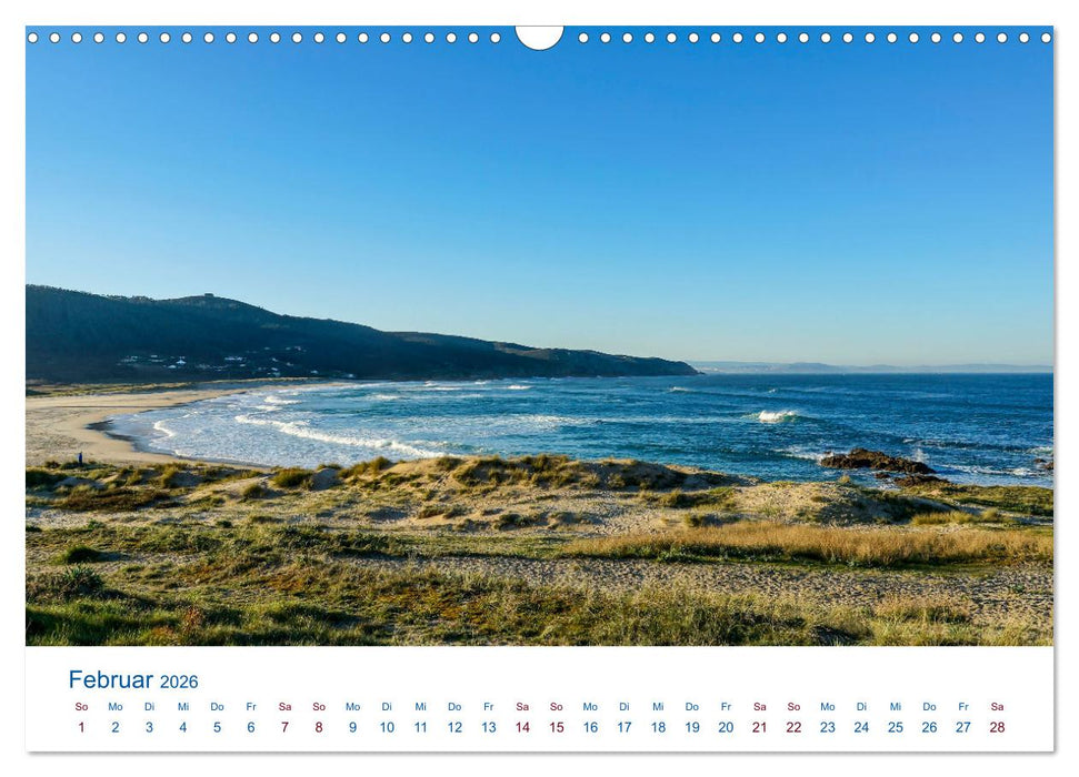 Nordspanien - Wilde Küsten und Berge (CALVENDO Wandkalender 2026)