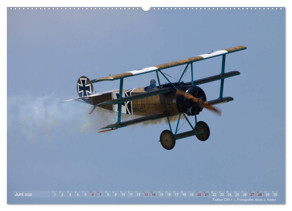 Classic Airplanes (CALVENDO Premium Wandkalender 2026)