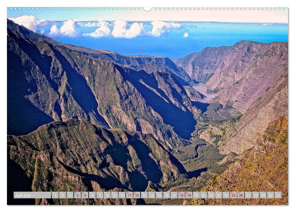 La Réunion, Im Inneren des Vulkans (CALVENDO Premium Wandkalender 2026)