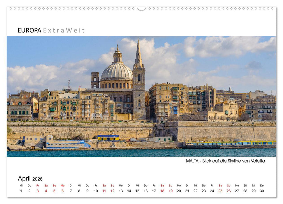 Maltesische Impressionen (CALVENDO Wandkalender 2026)
