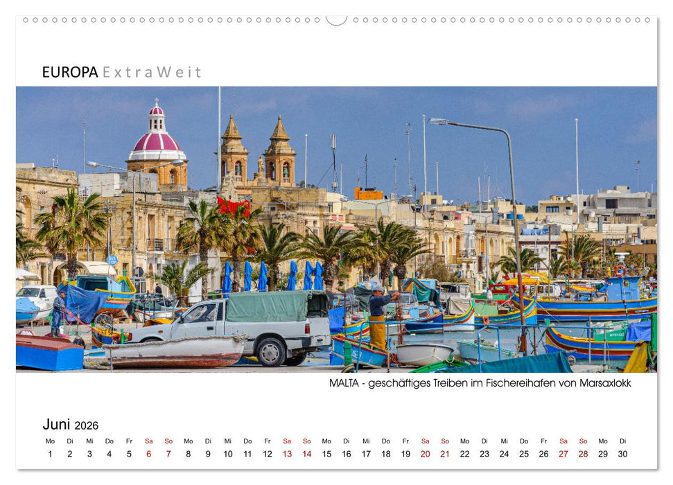 Maltesische Impressionen (CALVENDO Wandkalender 2026)