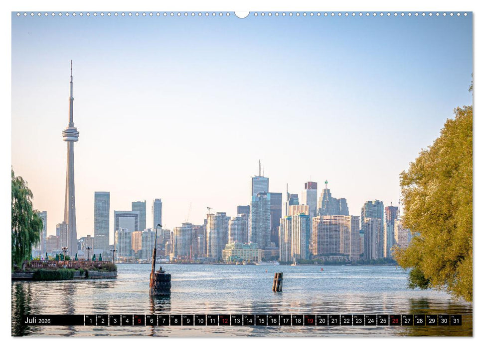 Toronto - Kanadas Metropole (CALVENDO Premium Wandkalender 2026)