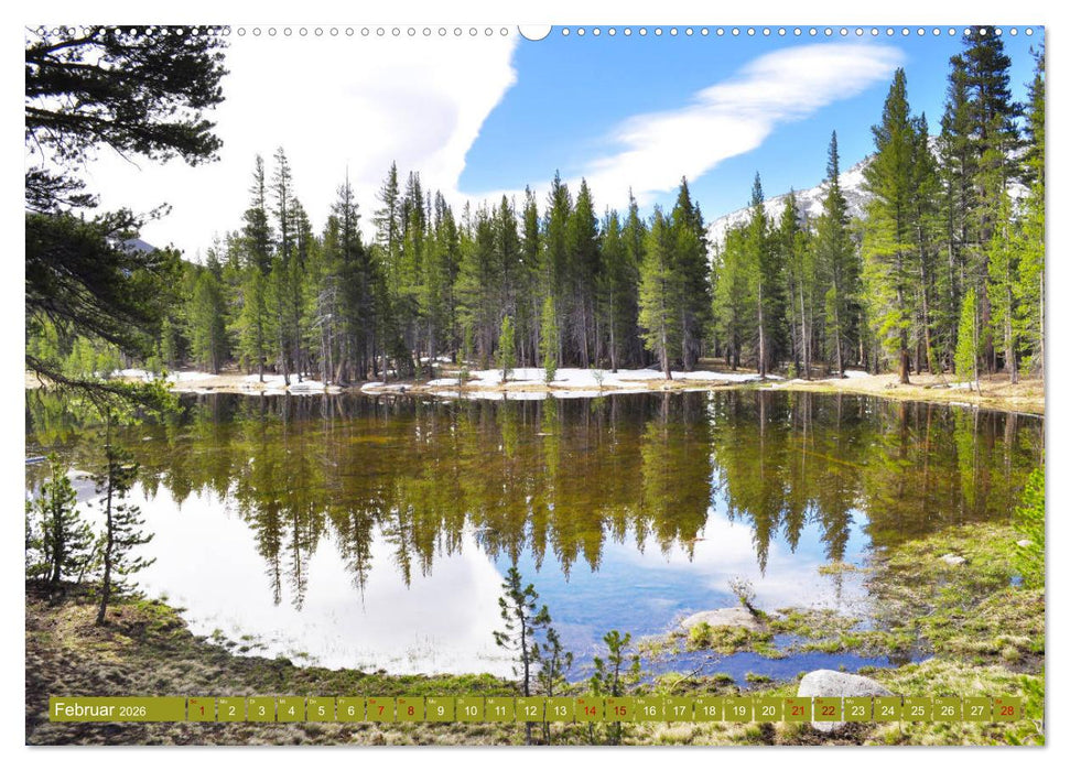 Erlebe mit mir die Landschaft des Yosemite Nationalpark (CALVENDO Premium Wandkalender 2026)