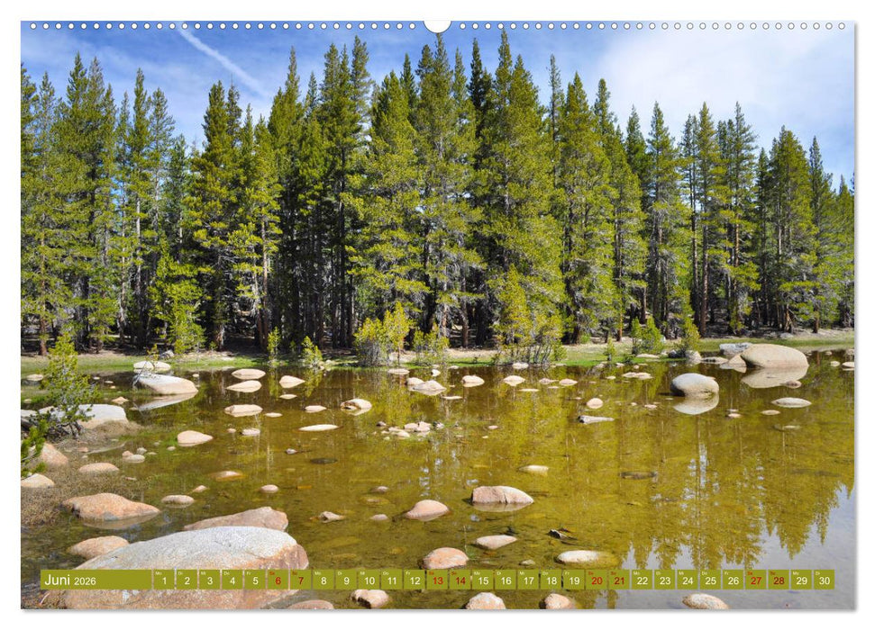 Erlebe mit mir die Landschaft des Yosemite Nationalpark (CALVENDO Premium Wandkalender 2026)