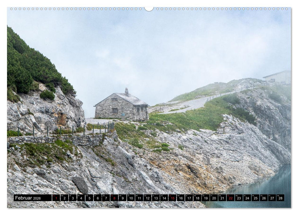 Wanderparadies Montafon (CALVENDO Premium Wandkalender 2026)