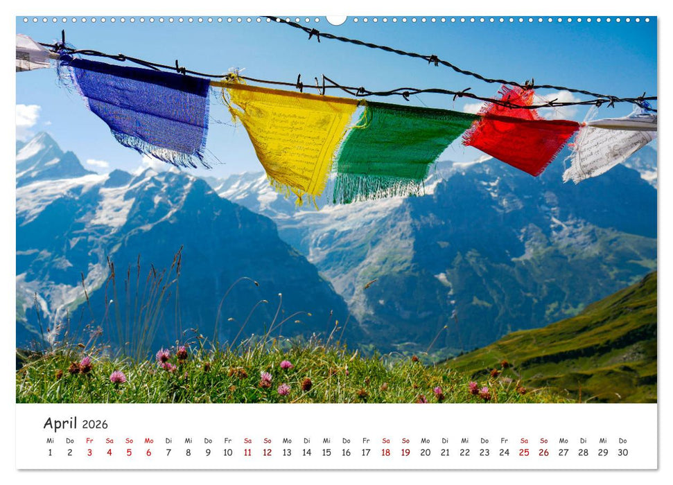 Wunderschöne Schweiz (CALVENDO Wandkalender 2026)
