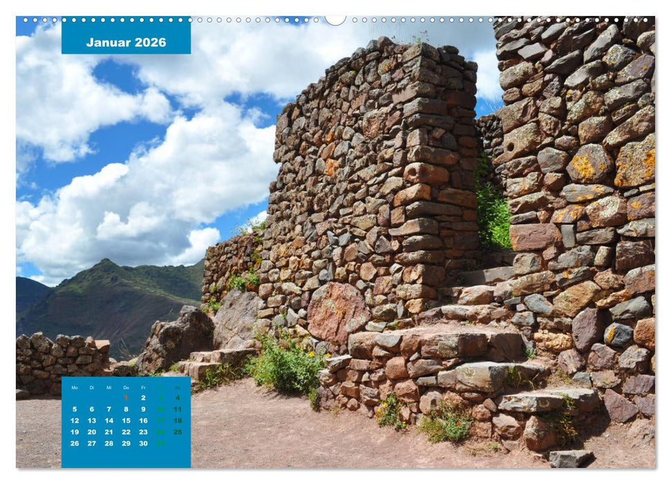 Erlebe mit mir das unverwechselbare Peru (CALVENDO Premium Wandkalender 2026)