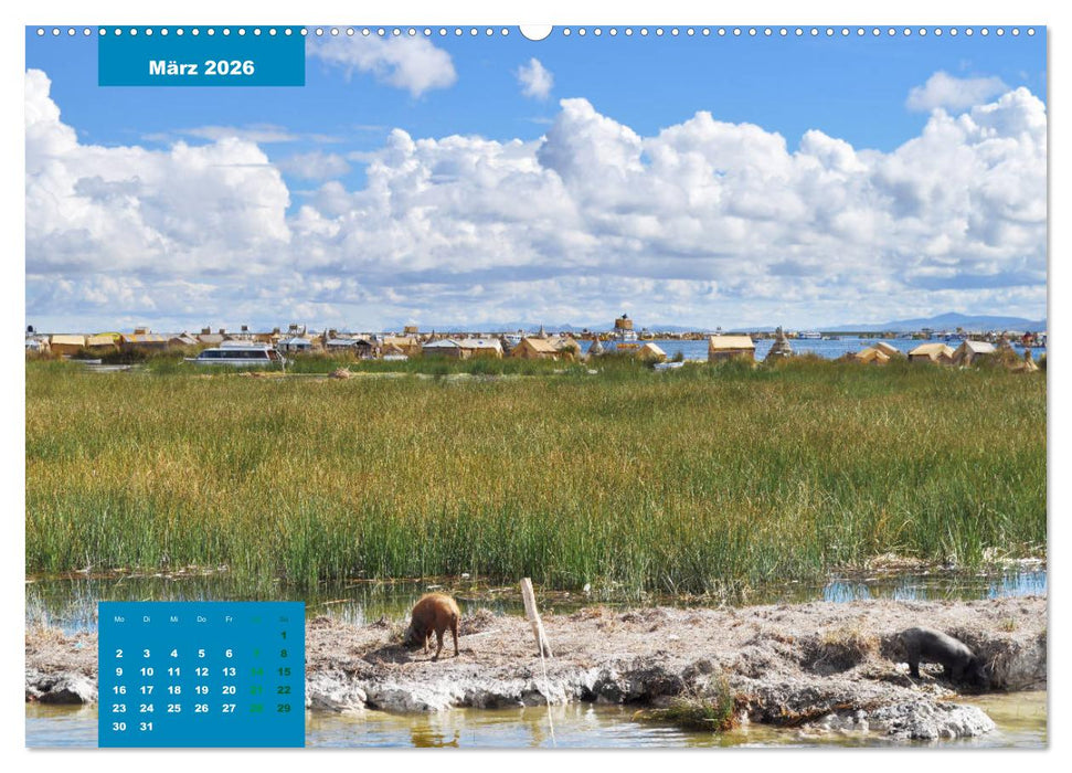 Erlebe mit mir das unverwechselbare Peru (CALVENDO Premium Wandkalender 2026)