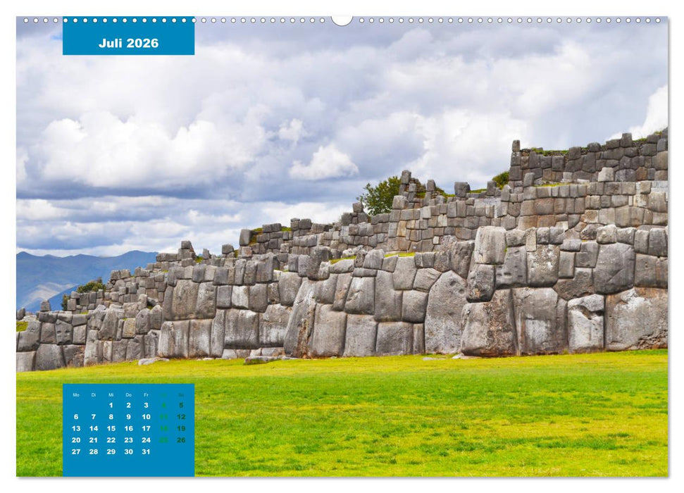 Erlebe mit mir das unverwechselbare Peru (CALVENDO Premium Wandkalender 2026)