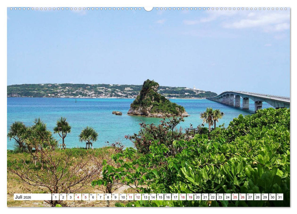 Okinawa - Subtropische Inselwelt im Süden Japans (CALVENDO Premium Wandkalender 2026)