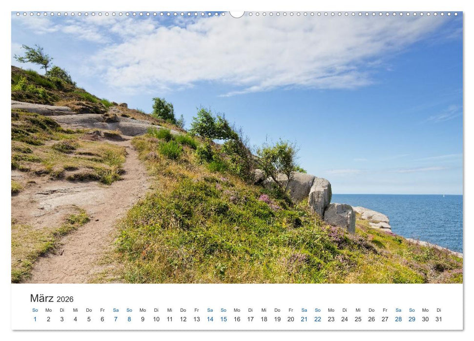 Bornholm - die Küsten der Ostseeinsel (CALVENDO Premium Wandkalender 2026)