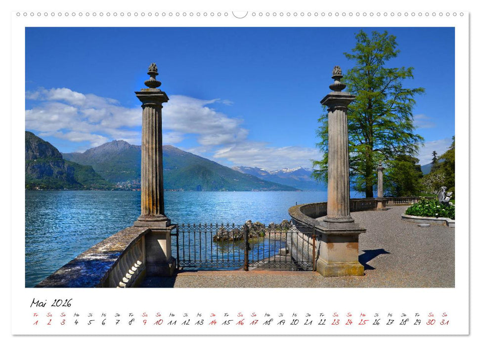 Der schöne Norden des Lago di Como (CALVENDO Premium Wandkalender 2026)