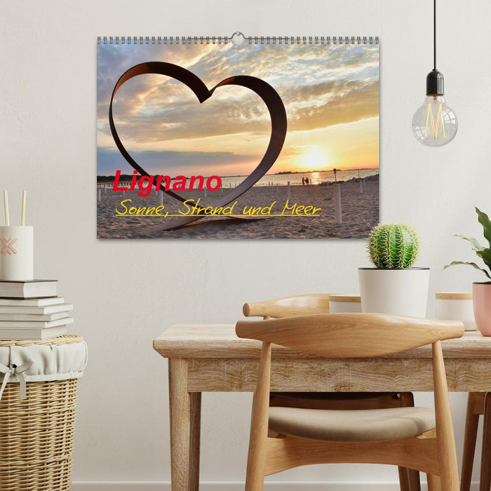 Lignano - Sonne, Strand und Meer (CALVENDO Wandkalender 2026)