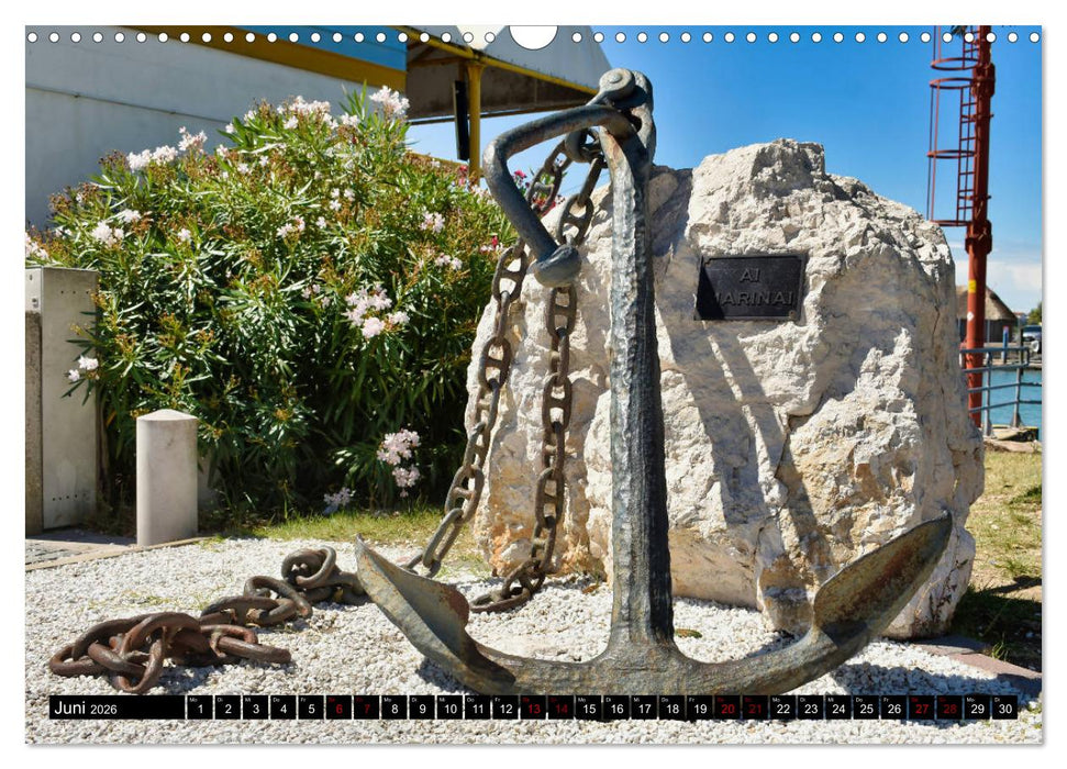 Lignano - Sonne, Strand und Meer (CALVENDO Wandkalender 2026)