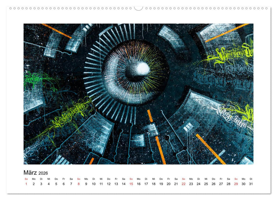 Streetart for home Michael Jaster (CALVENDO Premium Wandkalender 2026)