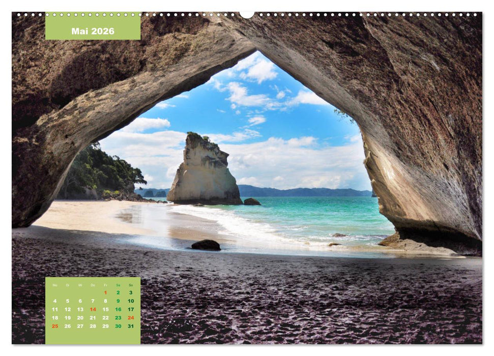 Erlebe mit mir die Höhepunkte von Neuseeland (CALVENDO Premium Wandkalender 2026)