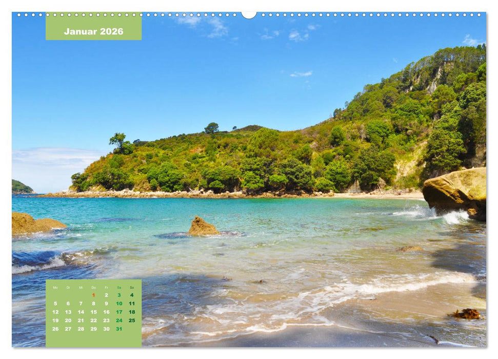 Erlebe mit mir das spektakuläre Neuseeland (CALVENDO Premium Wandkalender 2026)