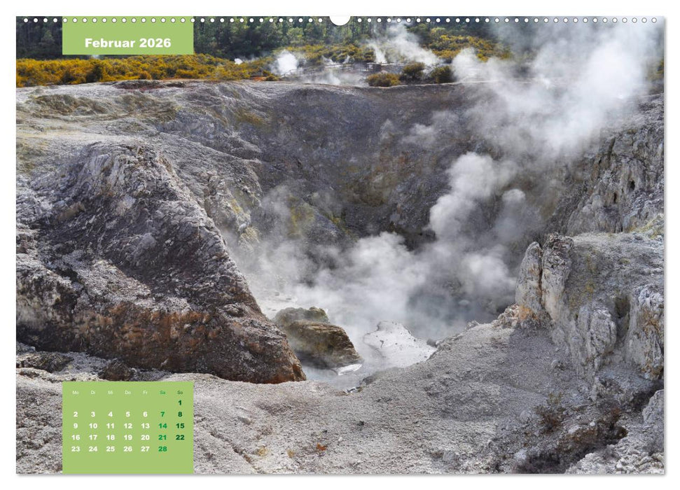 Erlebe mit mir das spektakuläre Neuseeland (CALVENDO Premium Wandkalender 2026)