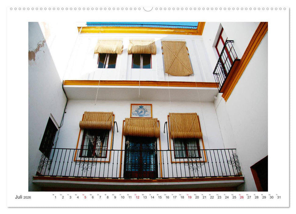 Sevilla Eine Stadt zum Träumen (CALVENDO Premium Wandkalender 2026)