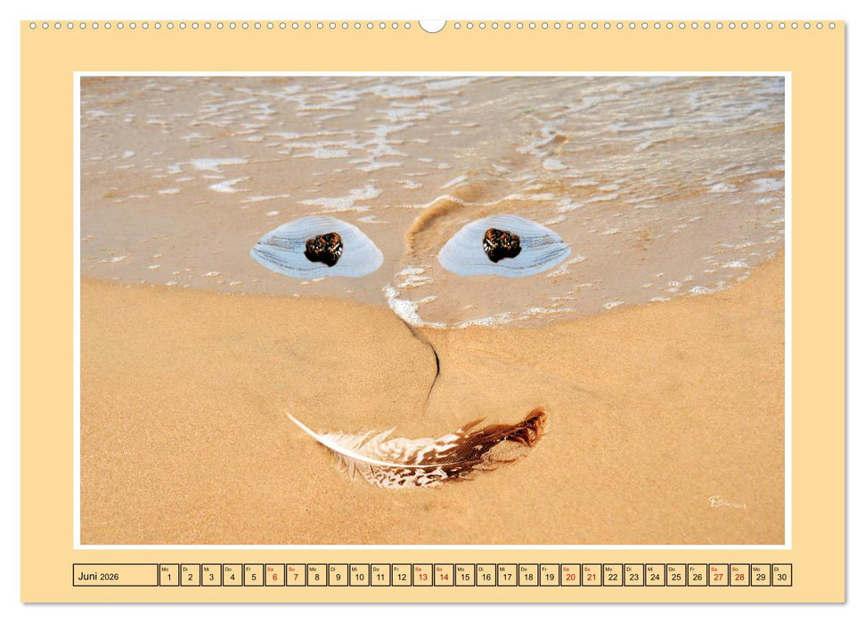 Lächeln in Landschaften (CALVENDO Premium Wandkalender 2026)