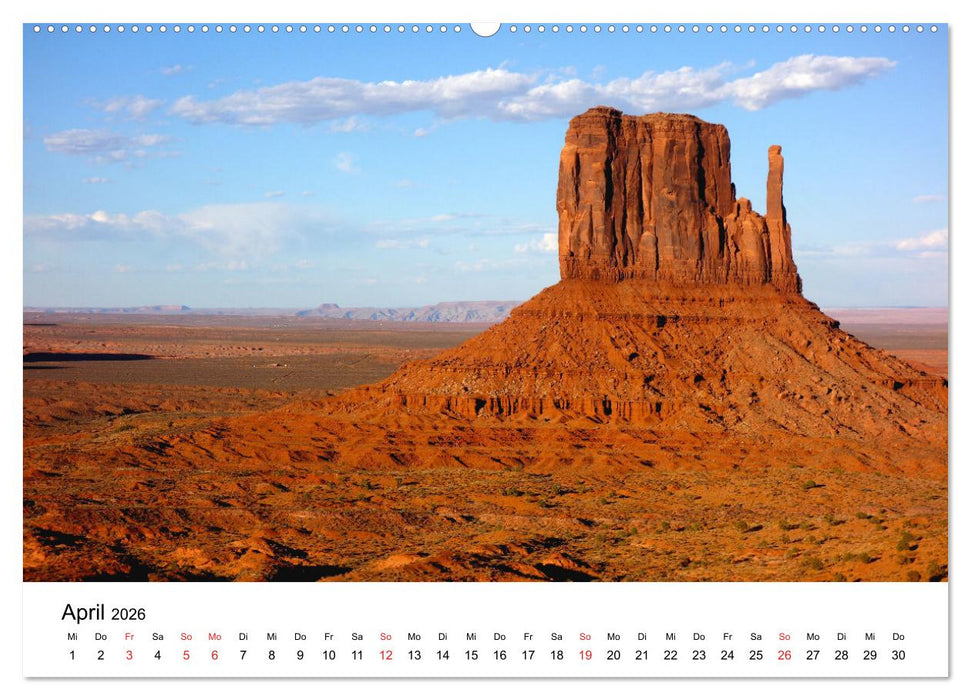 USA Nationalparks - Eine Reise durch die Vielfalt und Schönheit der Naturparks Nordamerikas (CALVENDO Premium Wandkalender 2026)