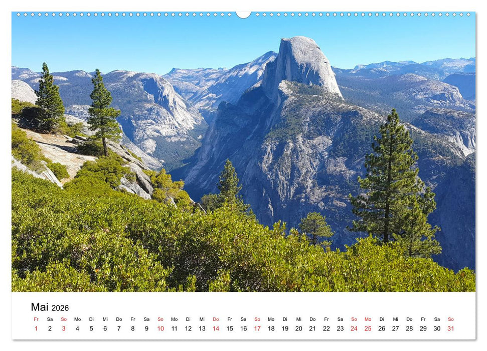 USA Nationalparks - Eine Reise durch die Vielfalt und Schönheit der Naturparks Nordamerikas (CALVENDO Premium Wandkalender 2026)