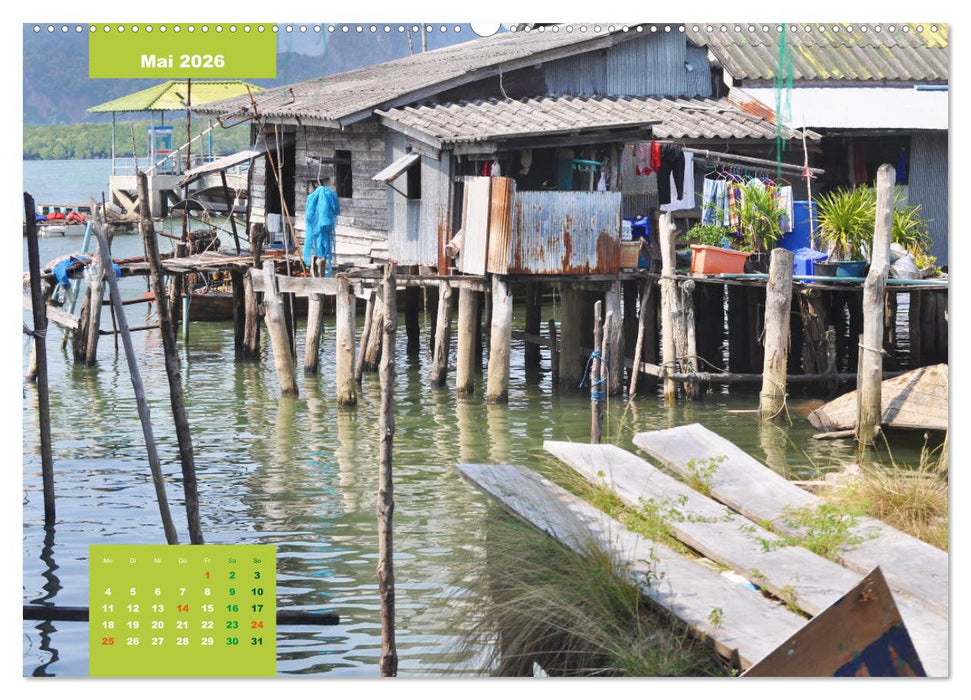 Erlebe mit mir Thailand der Süden (CALVENDO Premium Wandkalender 2026)
