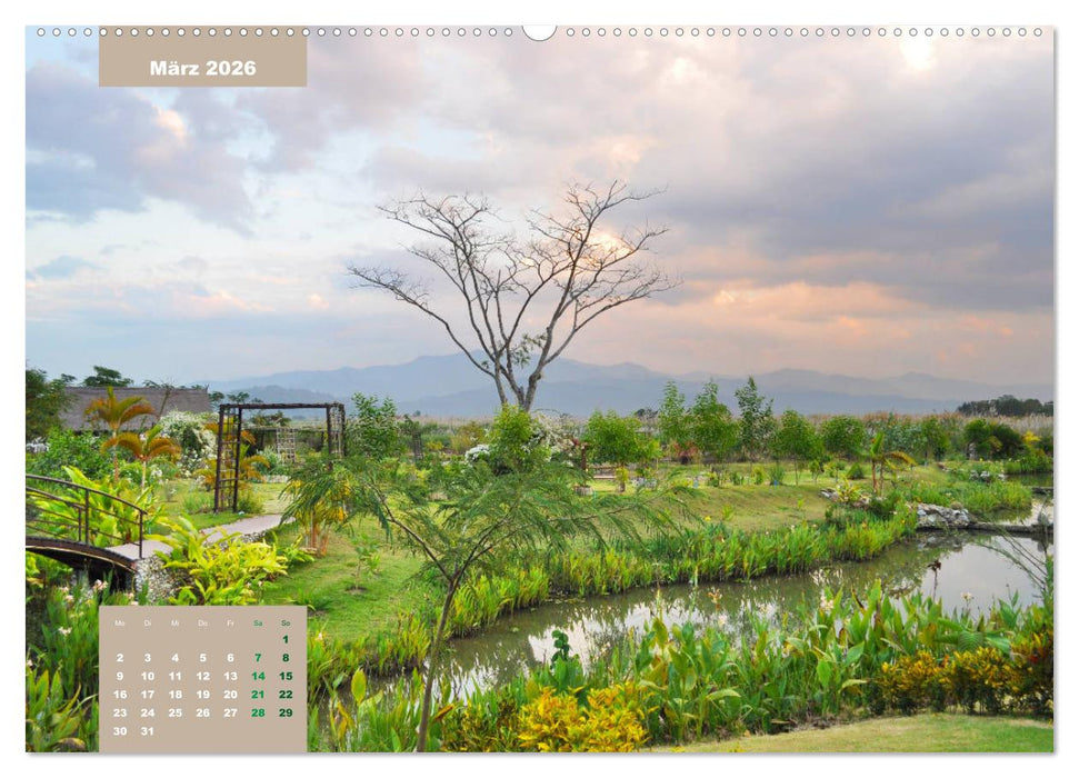 Erlebe mit mir das Land des Lächelns Thailand (CALVENDO Premium Wandkalender 2026)