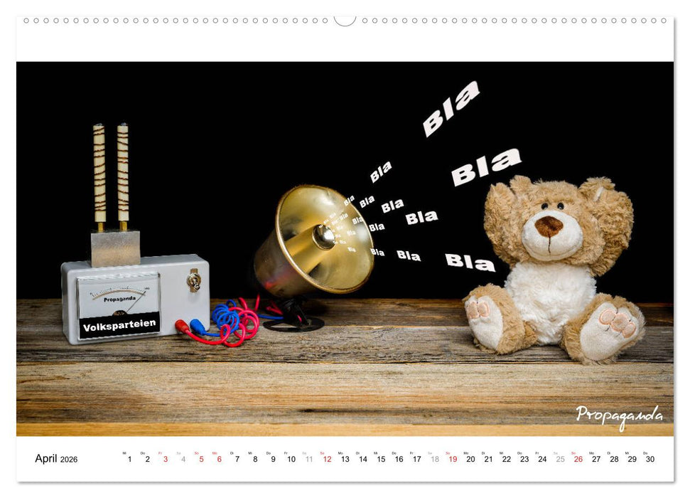 Verschwörungs - und andere Theorien (CALVENDO Premium Wandkalender 2026)