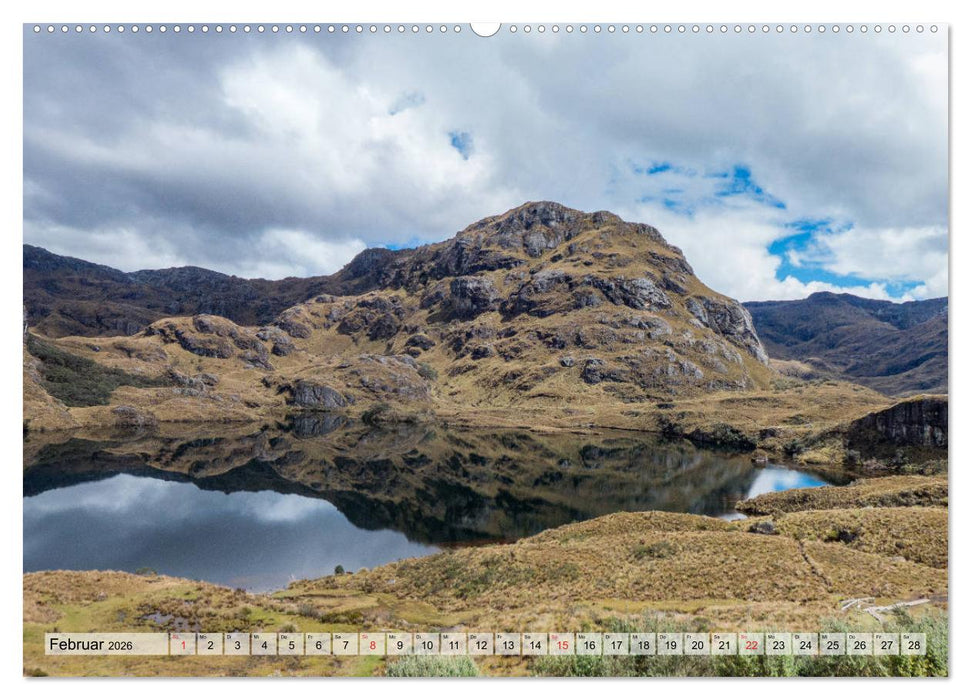 Ecuador - Impessionen (CALVENDO Premium Wandkalender 2026)
