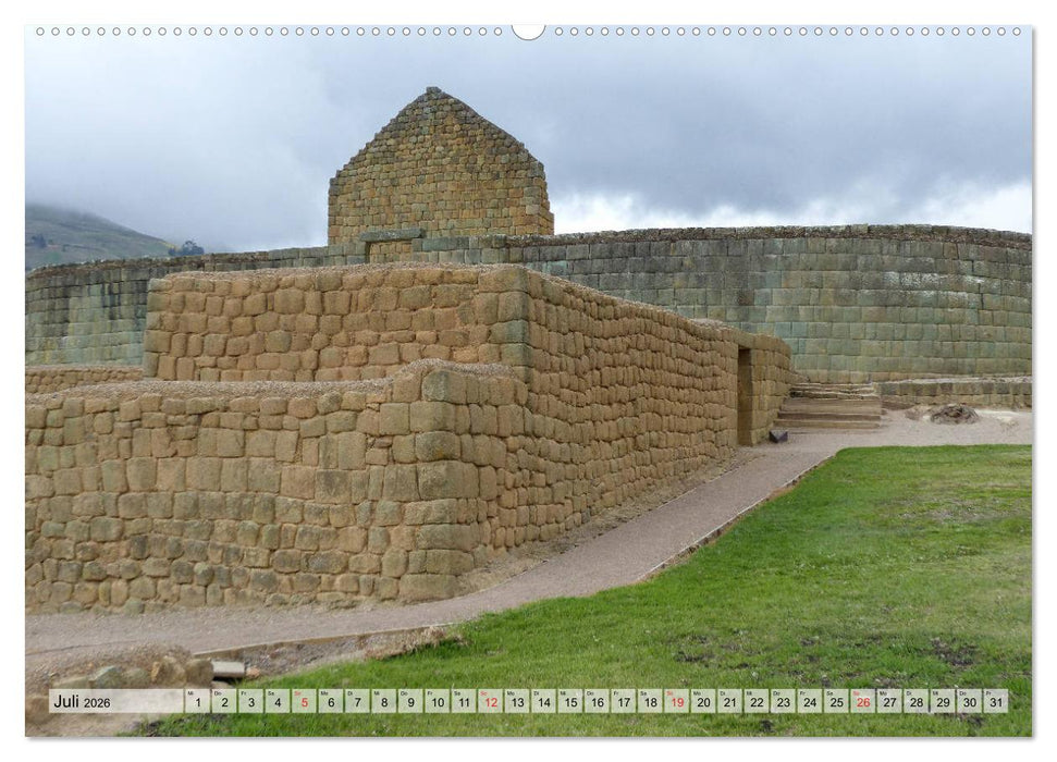 Ecuador - Impessionen (CALVENDO Premium Wandkalender 2026)