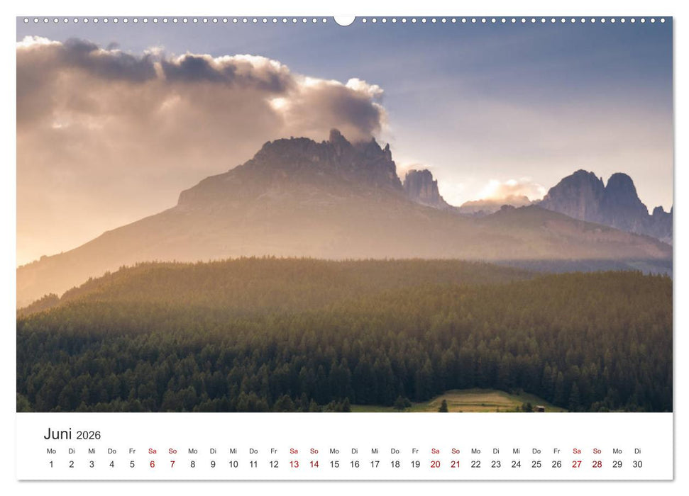 Südtirol - Das nördliche Italien. (CALVENDO Premium Wandkalender 2026)