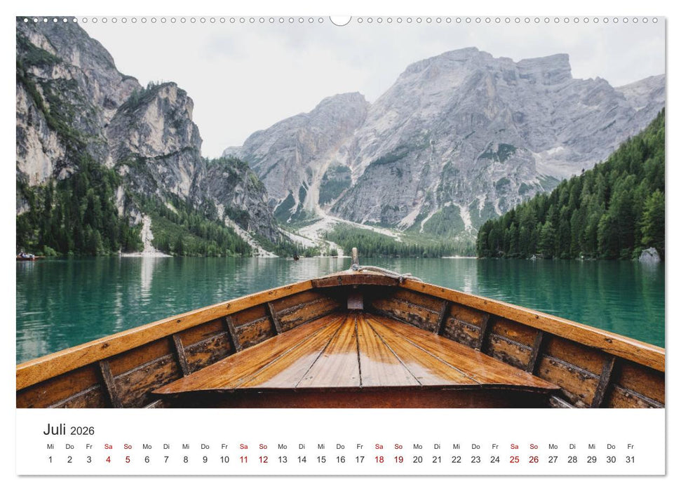 Südtirol - Das nördliche Italien. (CALVENDO Premium Wandkalender 2026)