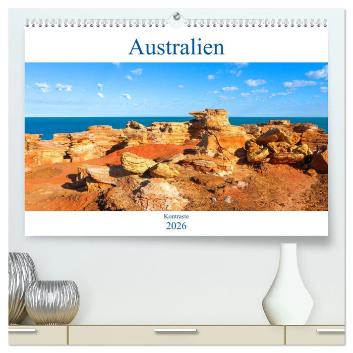 Australien - Kontraste (CALVENDO Premium Wandkalender 2026)