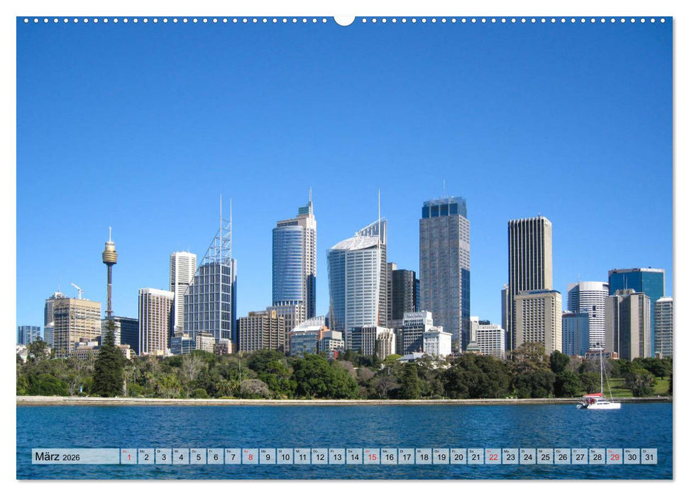 Australien - Kontraste (CALVENDO Premium Wandkalender 2026)