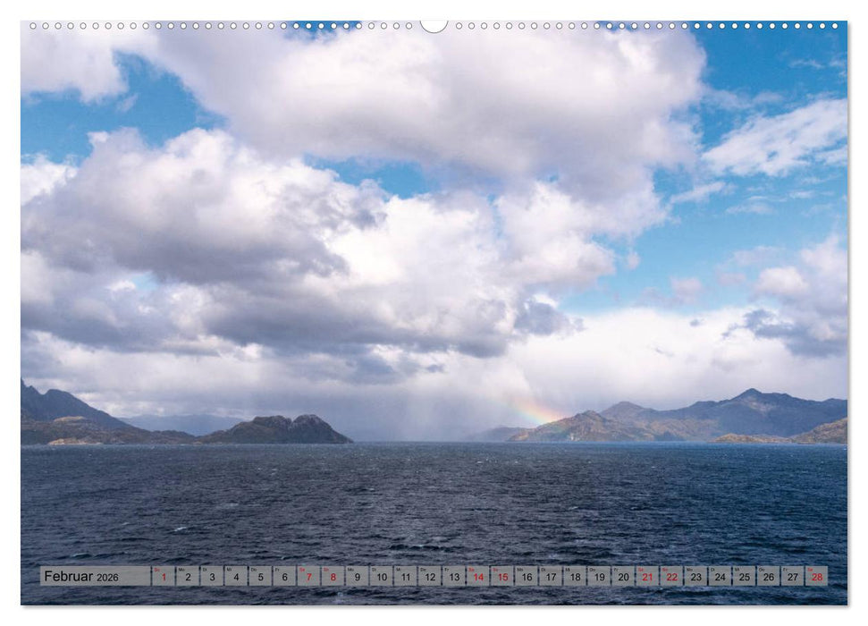 Der Süden Chiles (CALVENDO Wandkalender 2026)